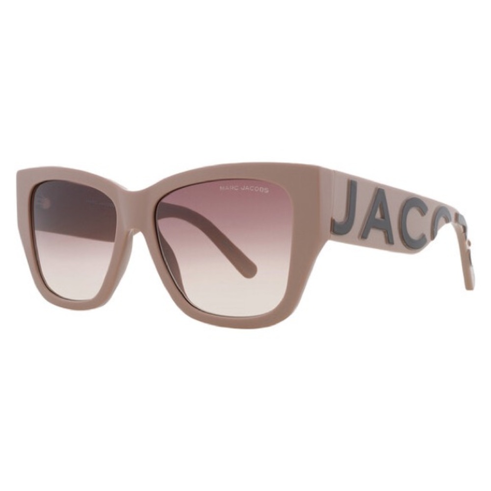 Marc Jacobs Taupe Frame with Pink Gradient Lenses Sunglasses - Picture 3 of 7